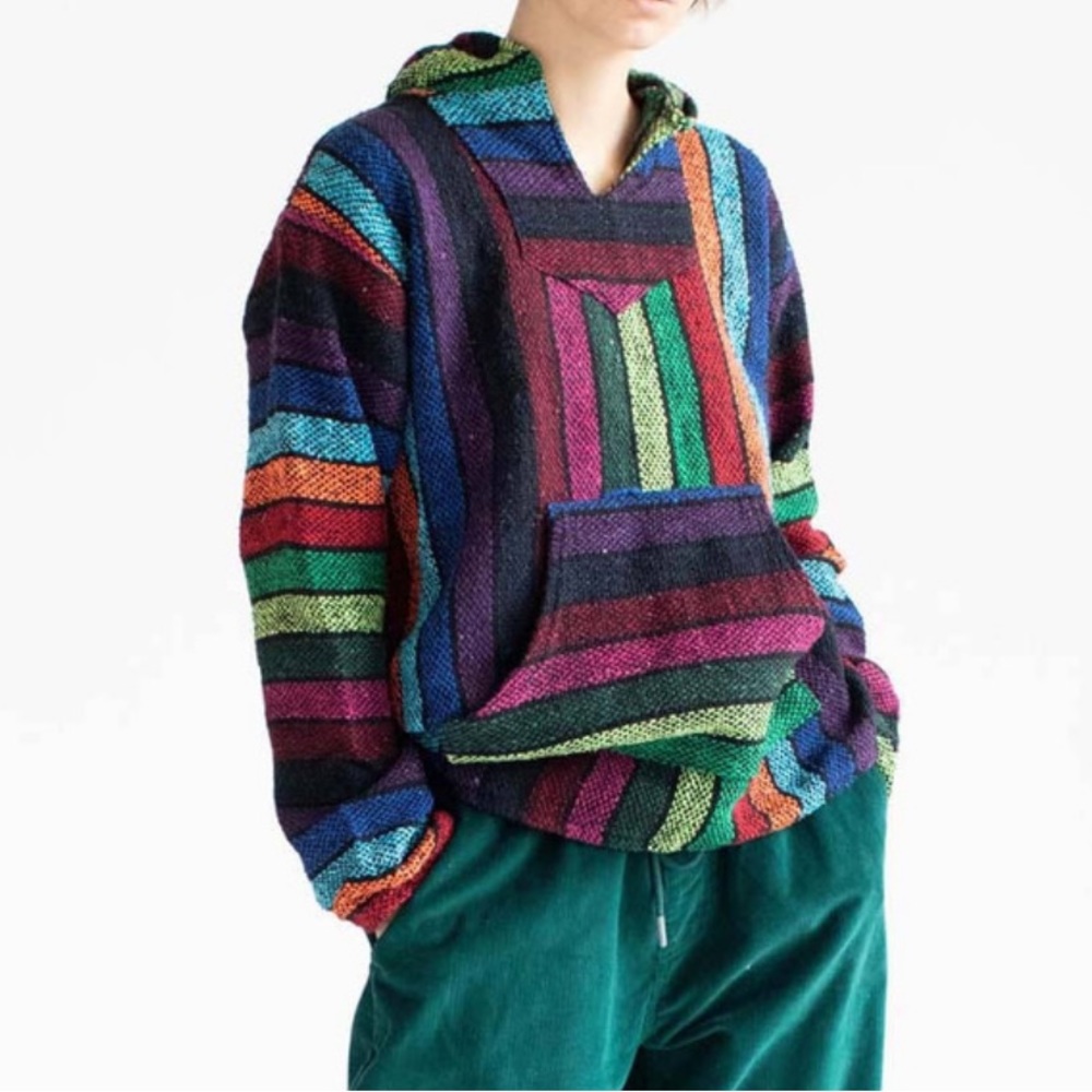 EARTH RAGZ Rainbow Baja Hoodie